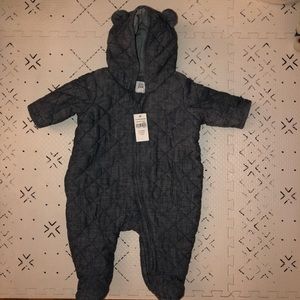 Baby Gap Chambray Quilted Bunting